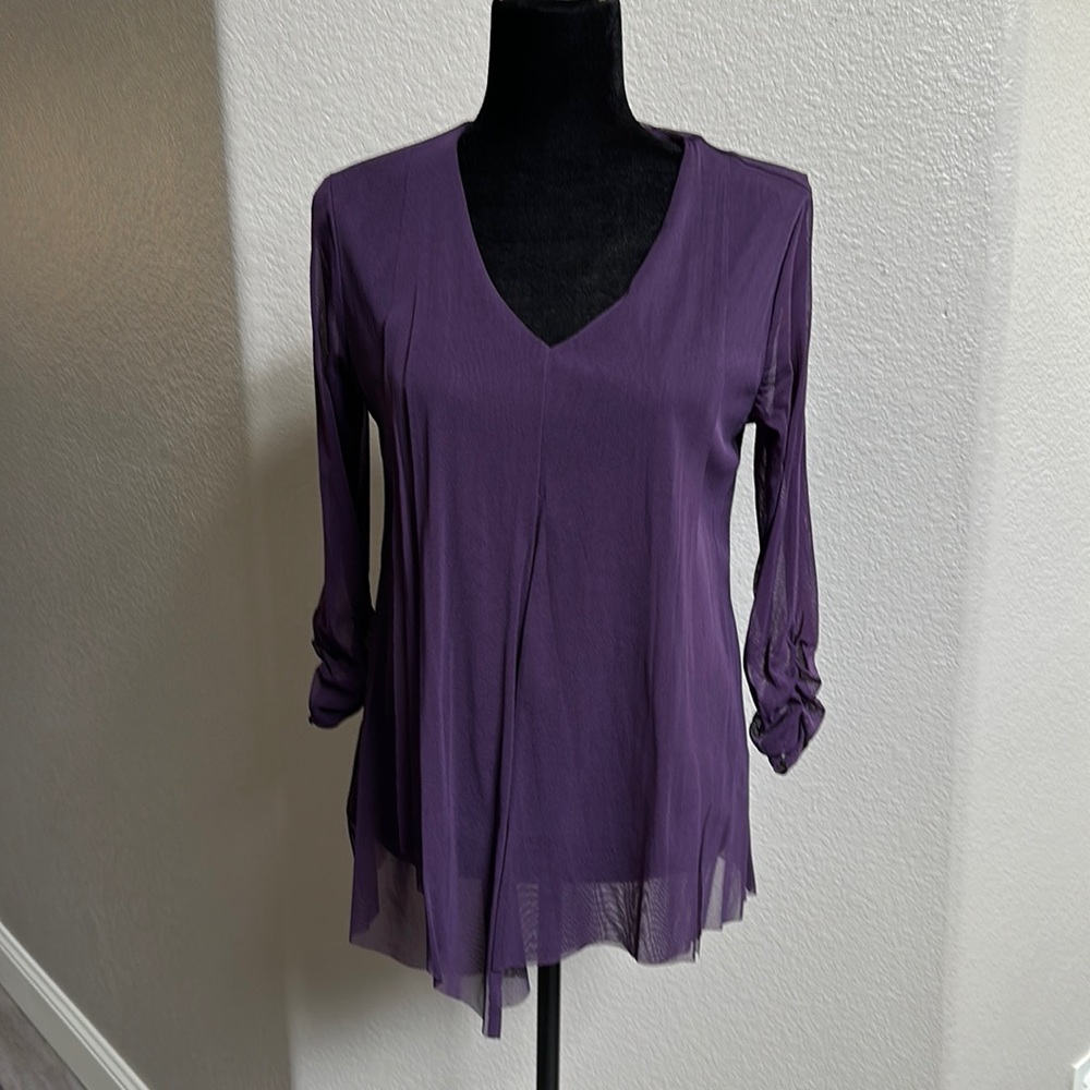 Alfani Purple Top Size Medium